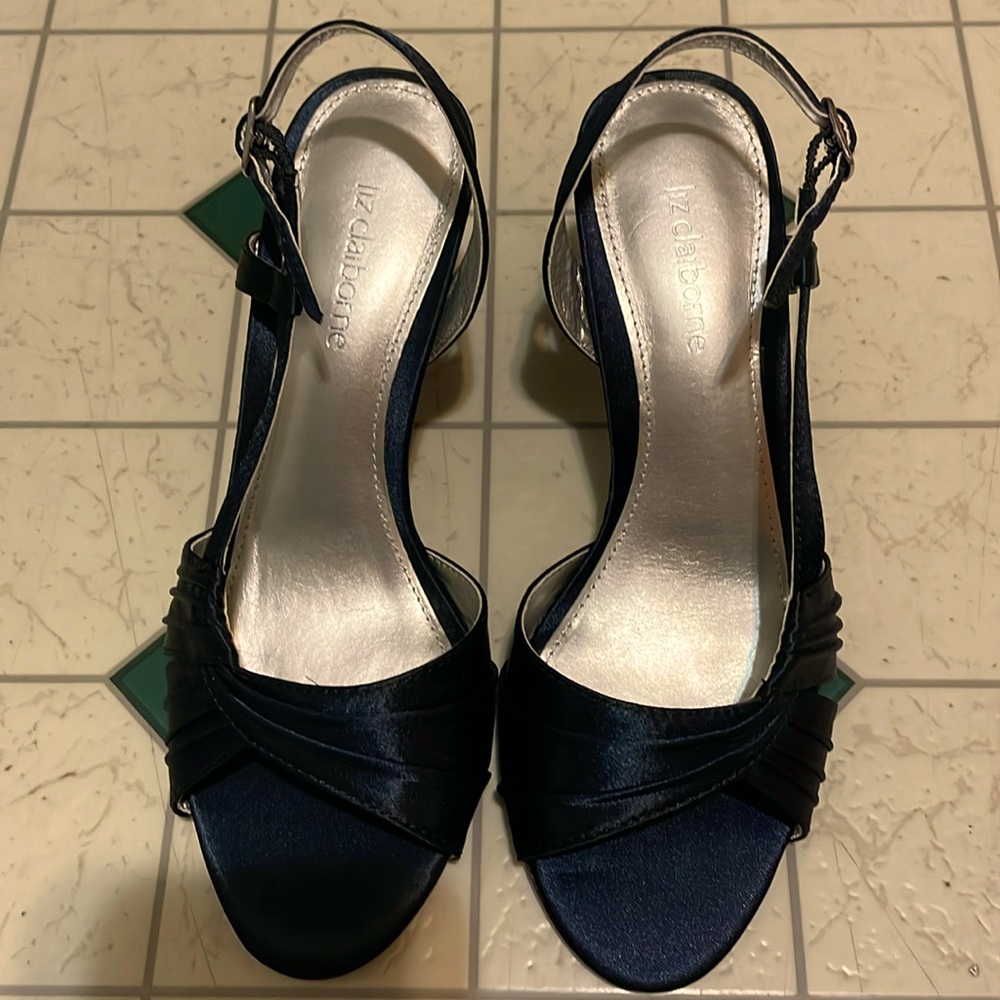 Liz Claiborne Navy Sandal